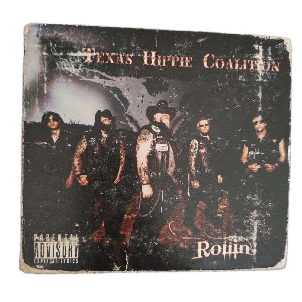 Texas Hippie Coalition Rollin CD 2010 Southern Metal Rock Explicit Lyrics Carved